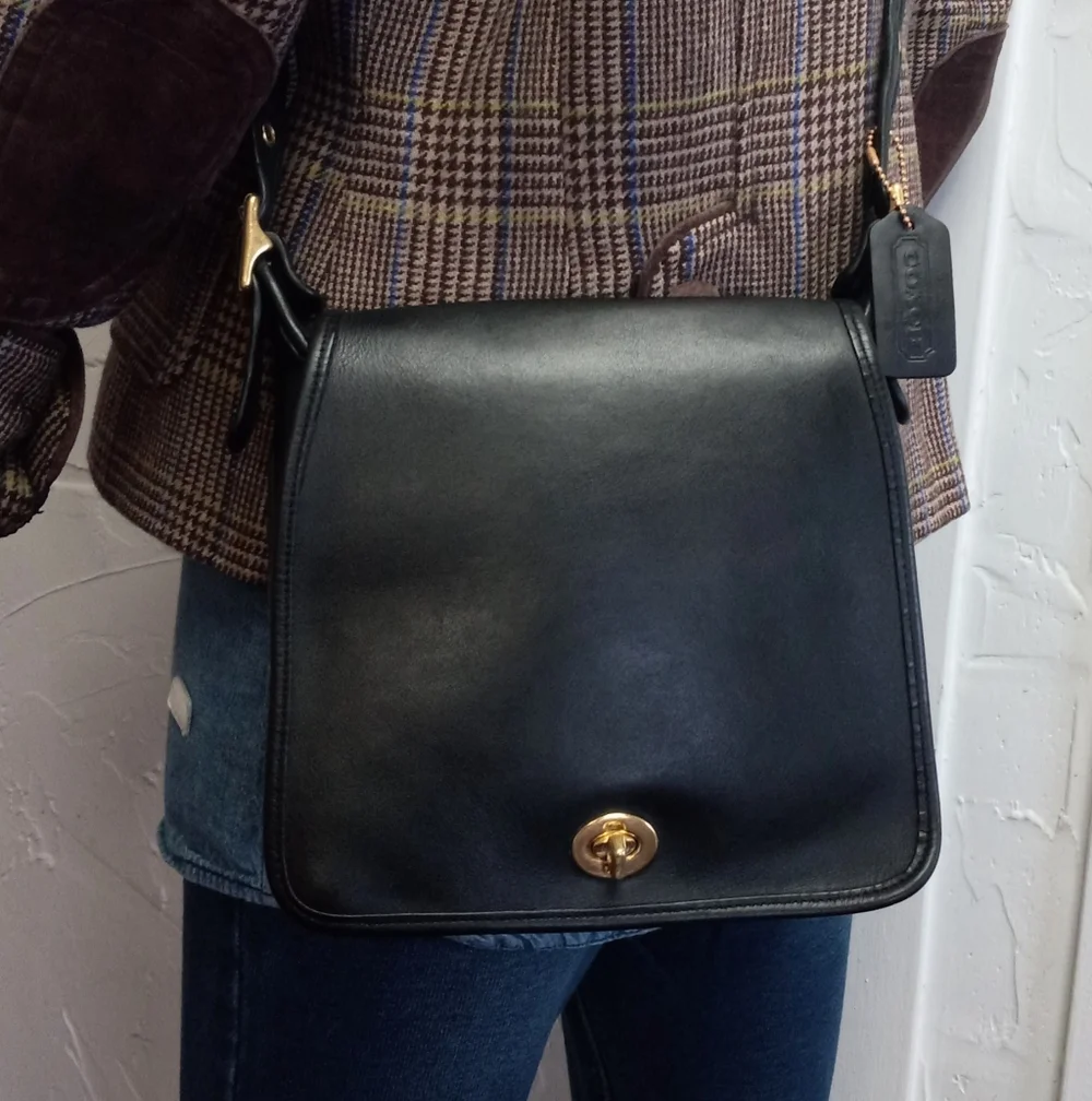 Coach Legacy 1991, Companion Flap Crossbody, Syle #9715